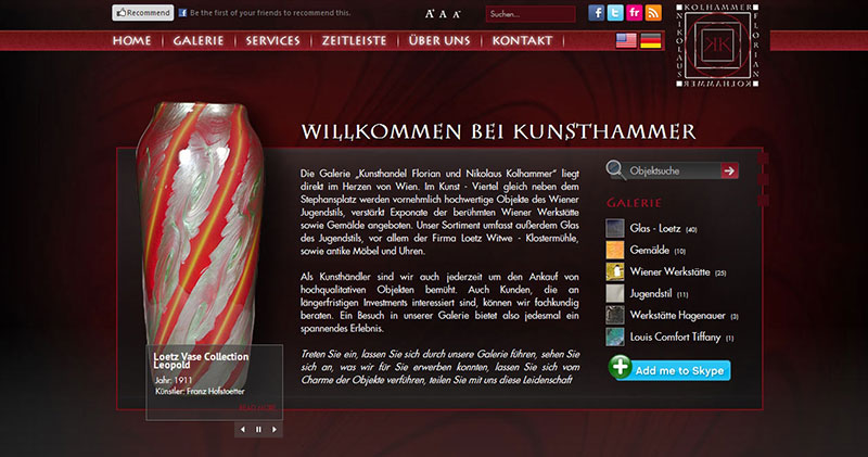 Website Kunsthammer